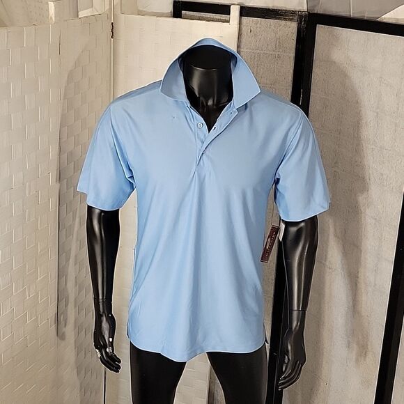 BRAND NEW ULTRA CLUB 3-BUTTON PLACKET WITH COLLAR MEN'S SHORT SLEEVE POLO SHIRT - Picture 12 of 15